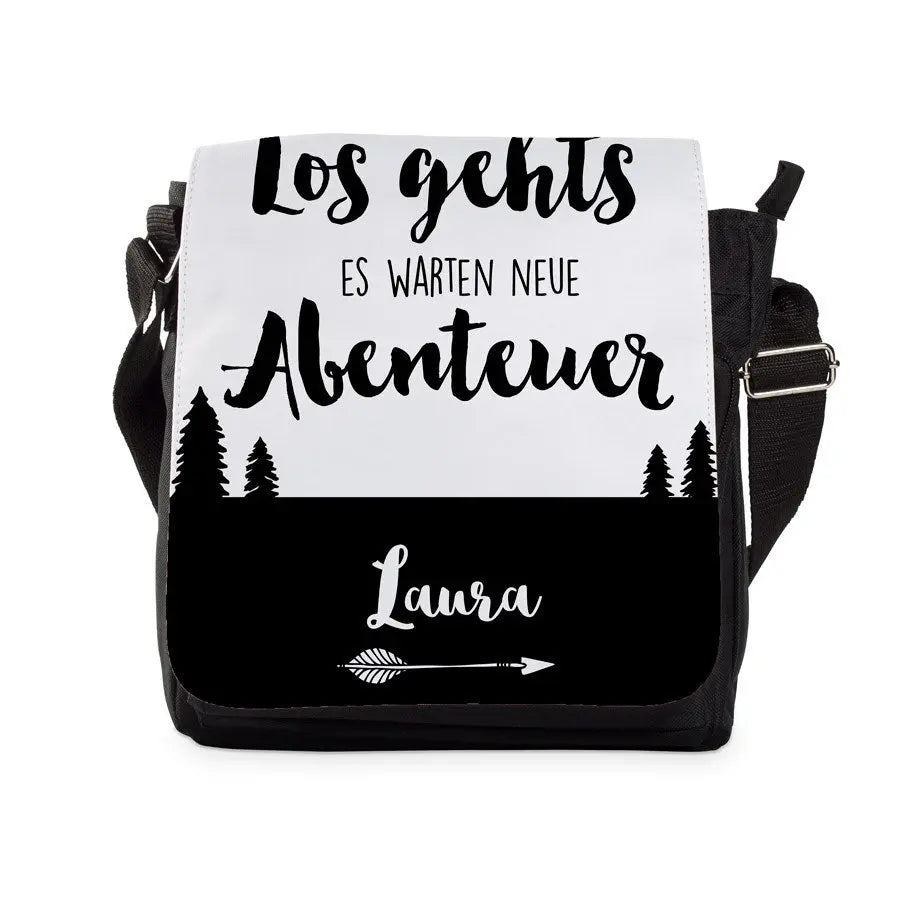 Torba na ramię Duża czarna