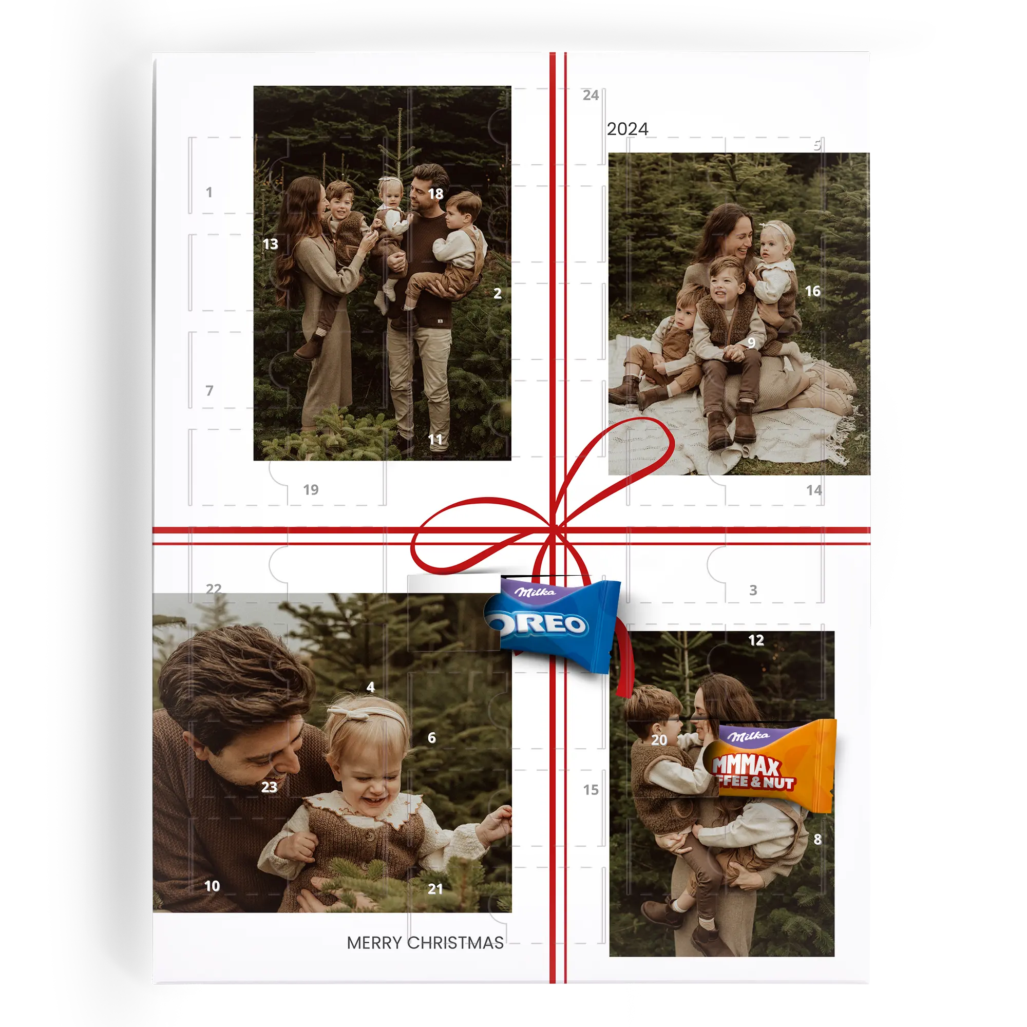 Kalendarz adwentowy Milka Favourites