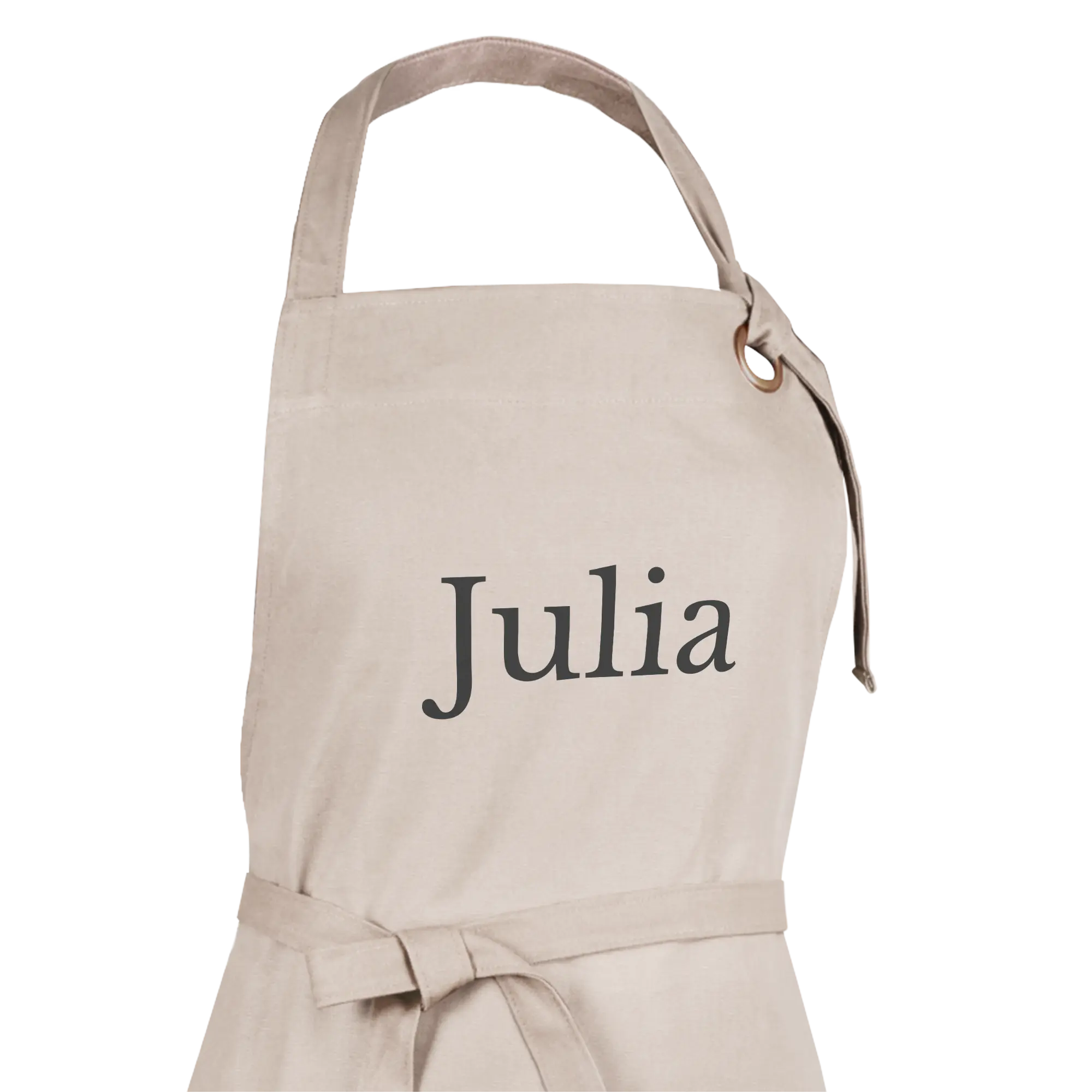 Fartuch kuchenny - Piaskowy