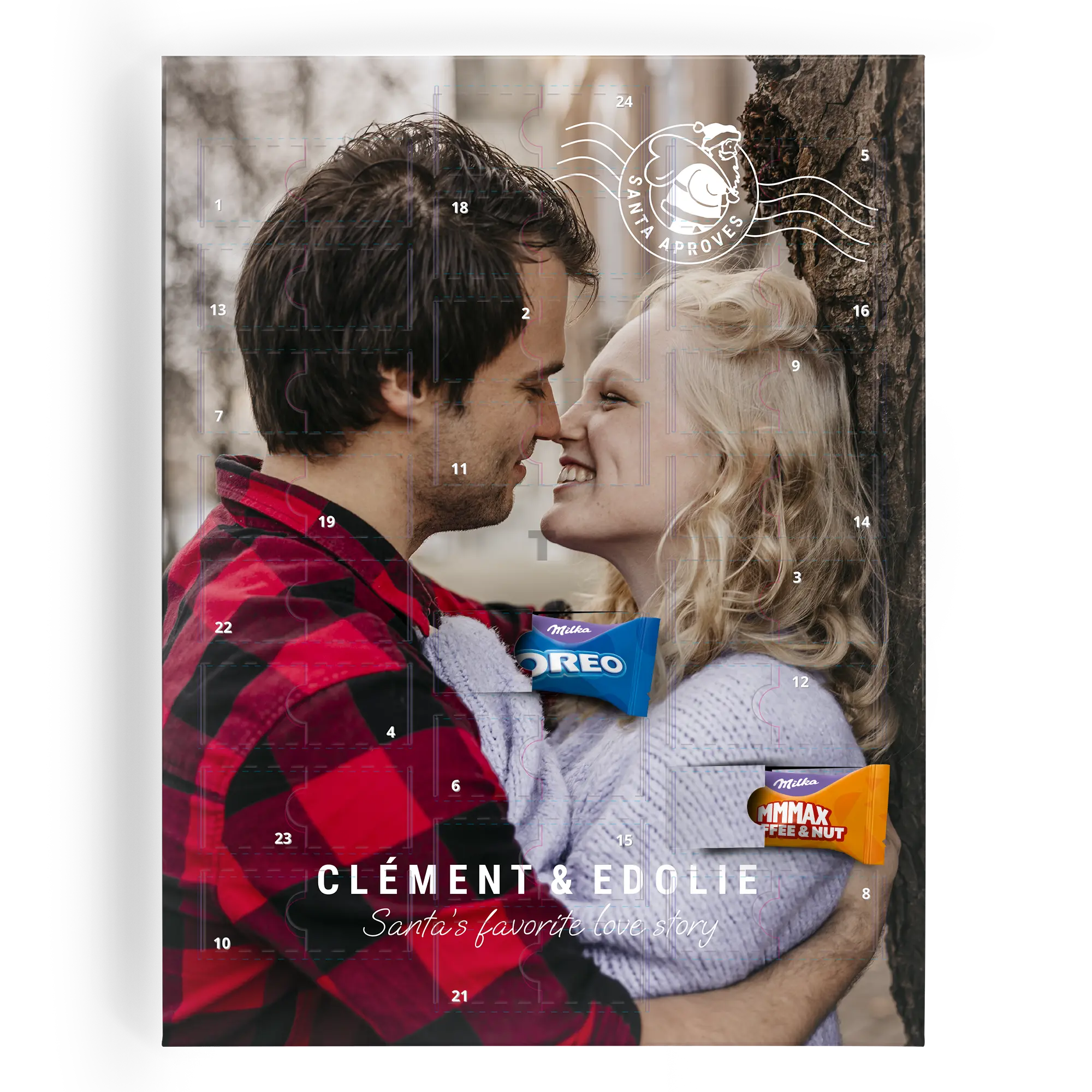 Kalendarz adwentowy Milka Favourites