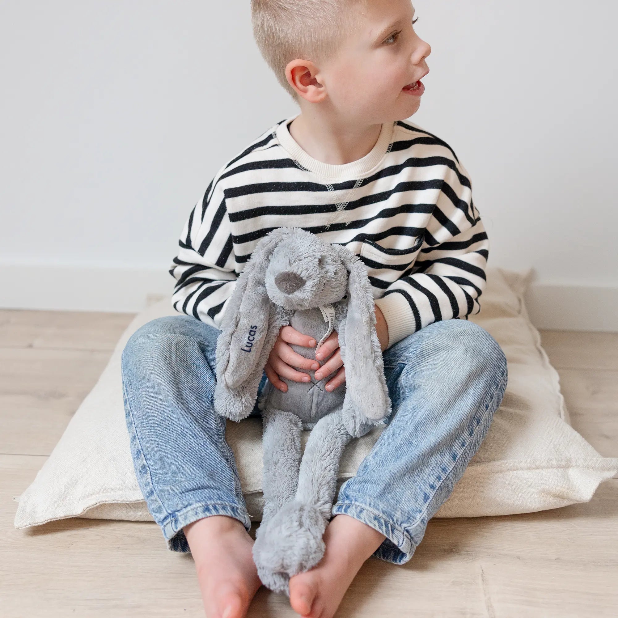 Spersonalizowany Królik Richie - Szary