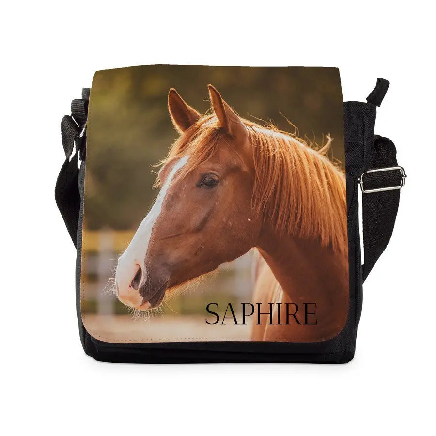 Torba na ramię Duża czarna