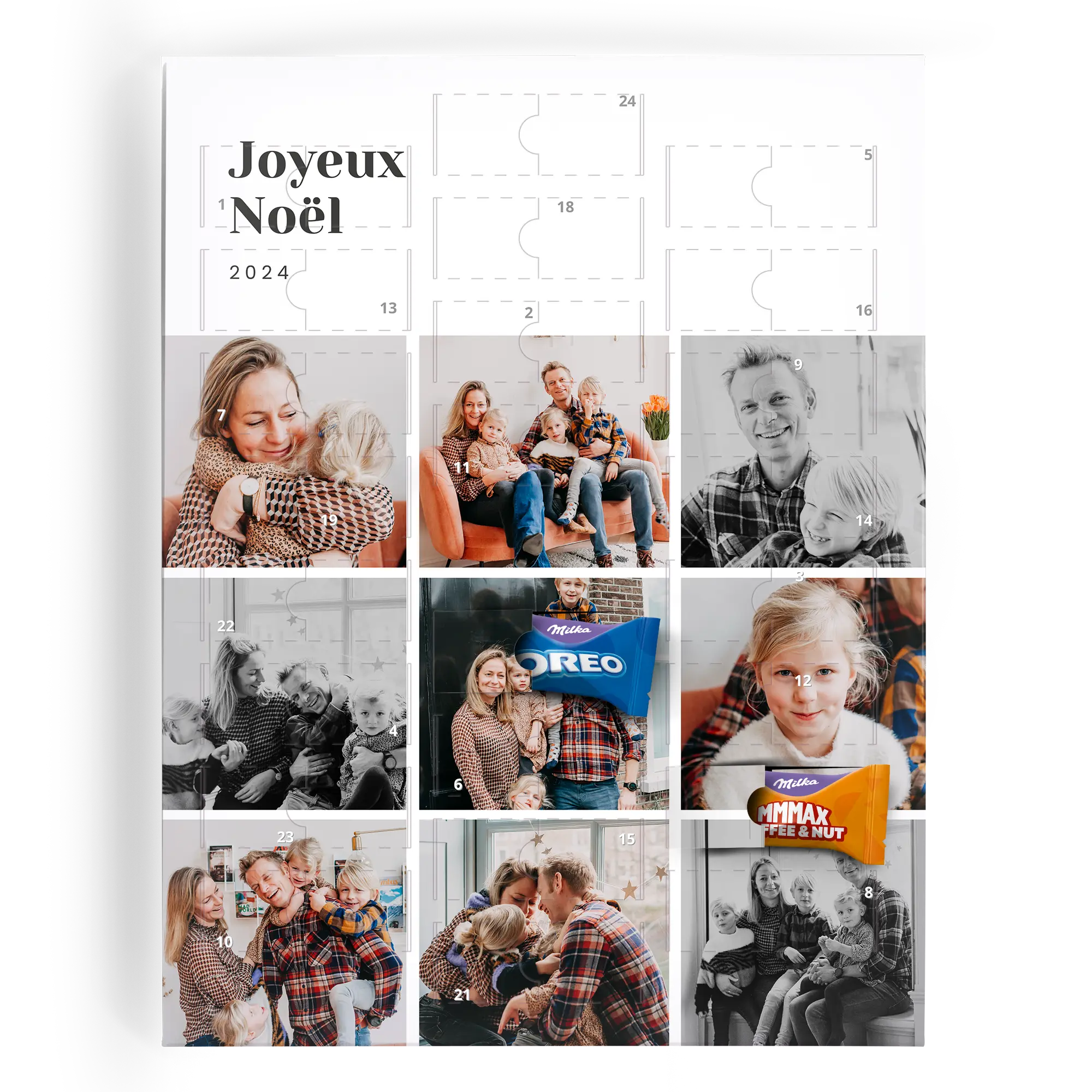 Kalendarz adwentowy Milka Favourites