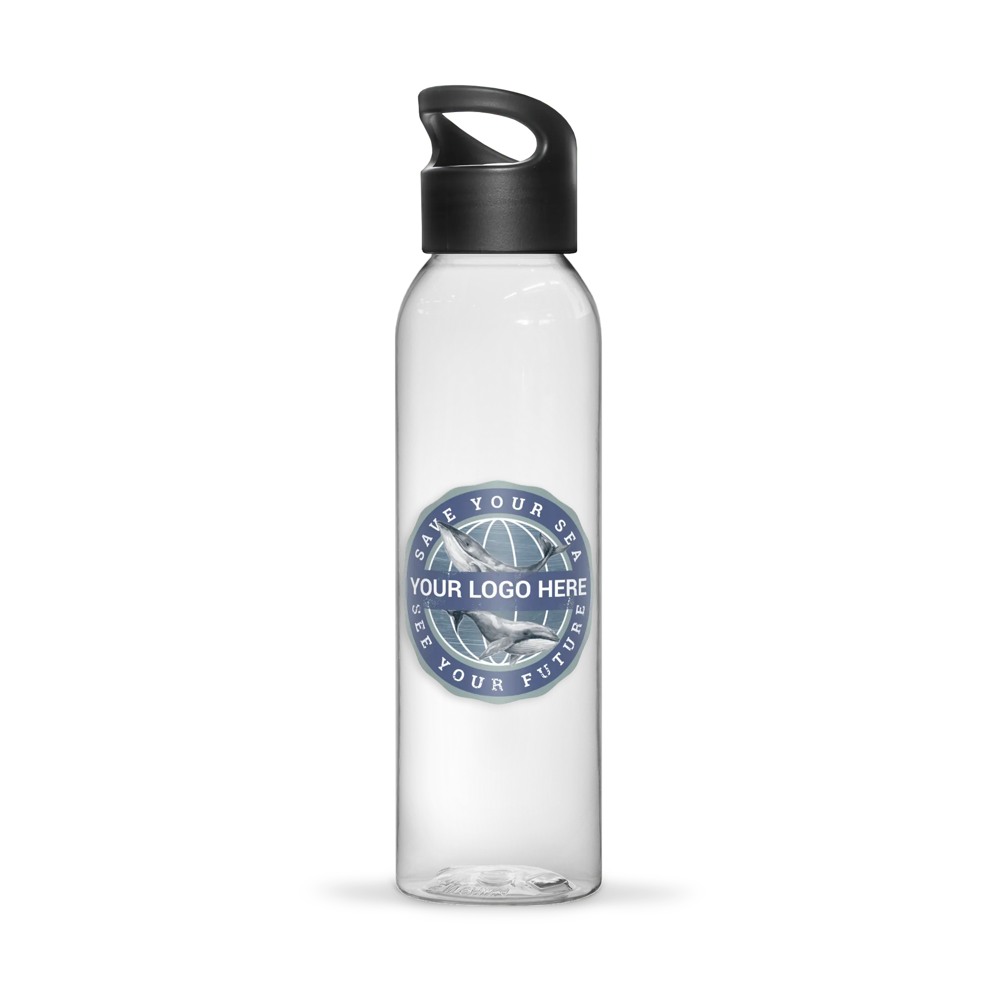 Butelka na wodę - przezroczysta