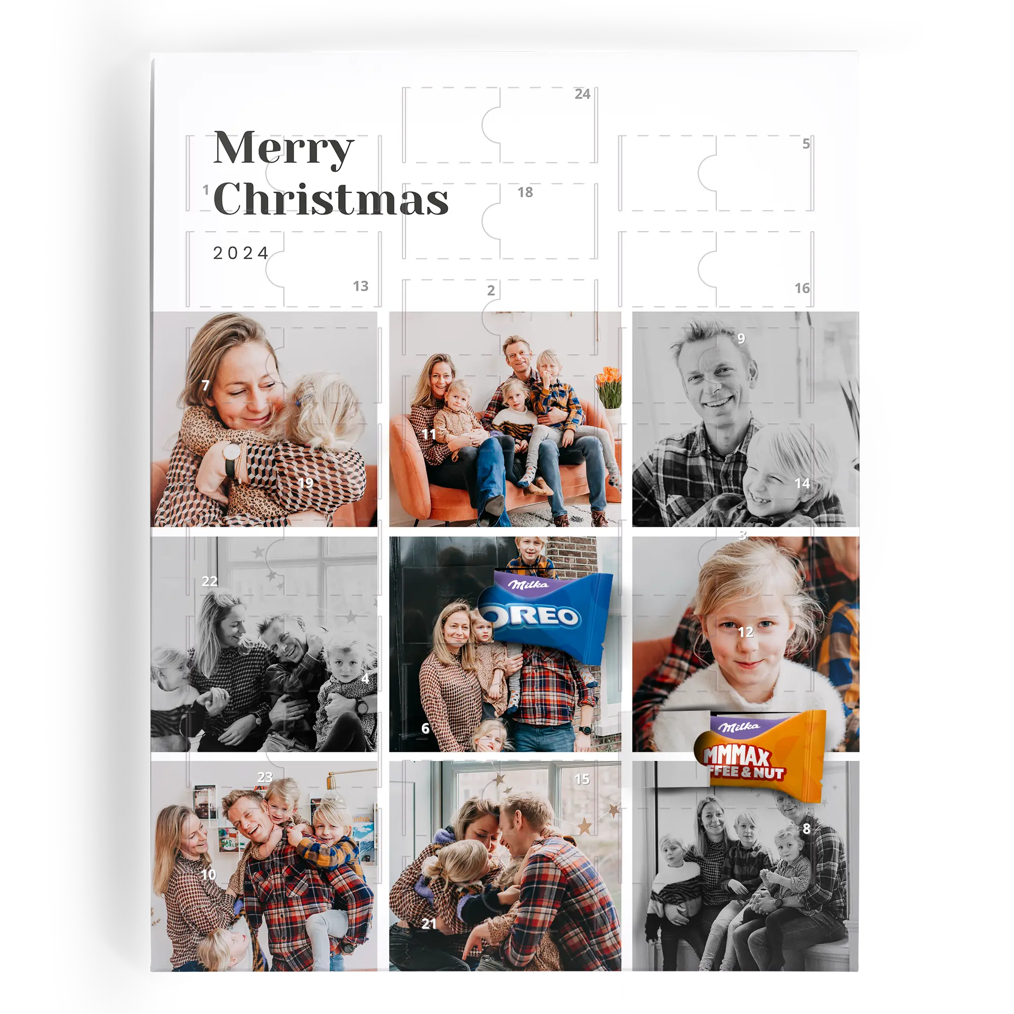 Kalendarz adwentowy Milka Favourites