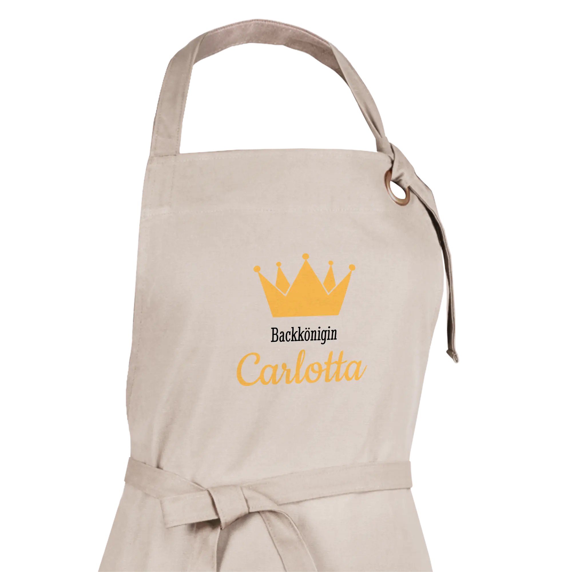 Fartuch kuchenny - Piaskowy