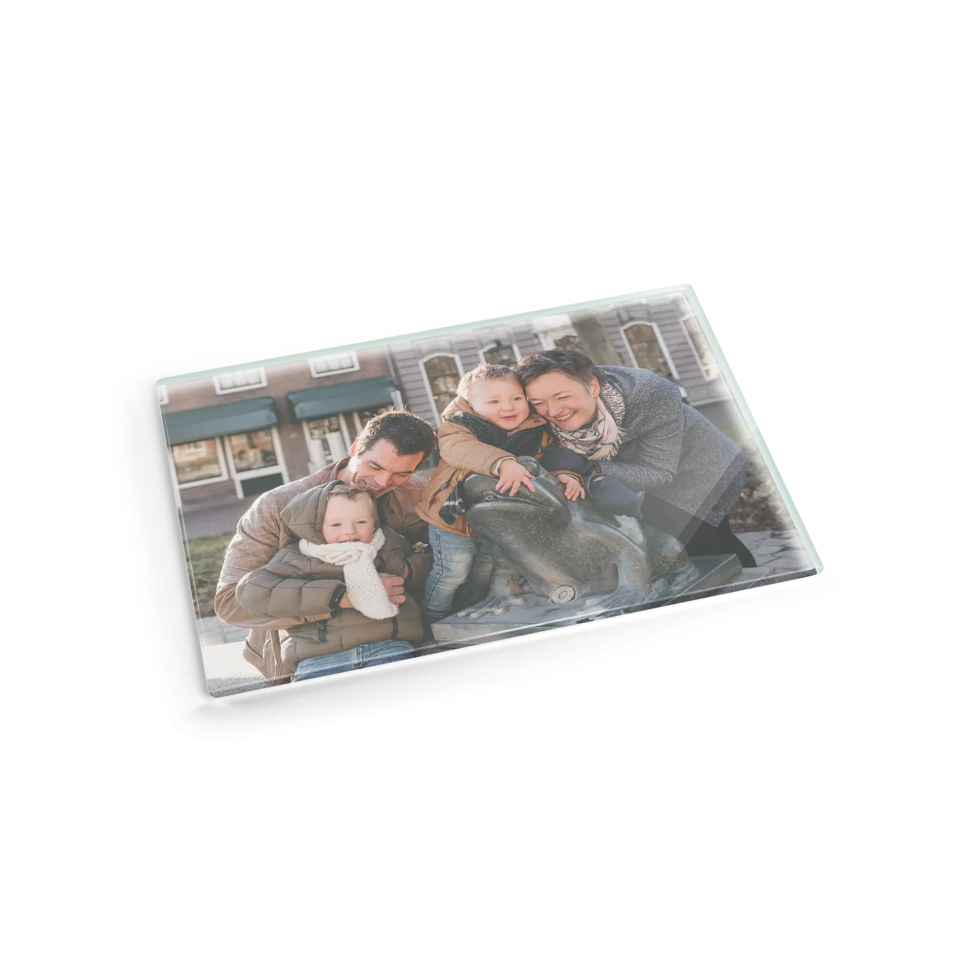 Szklana deska do krojenia ze zdjęciem - M