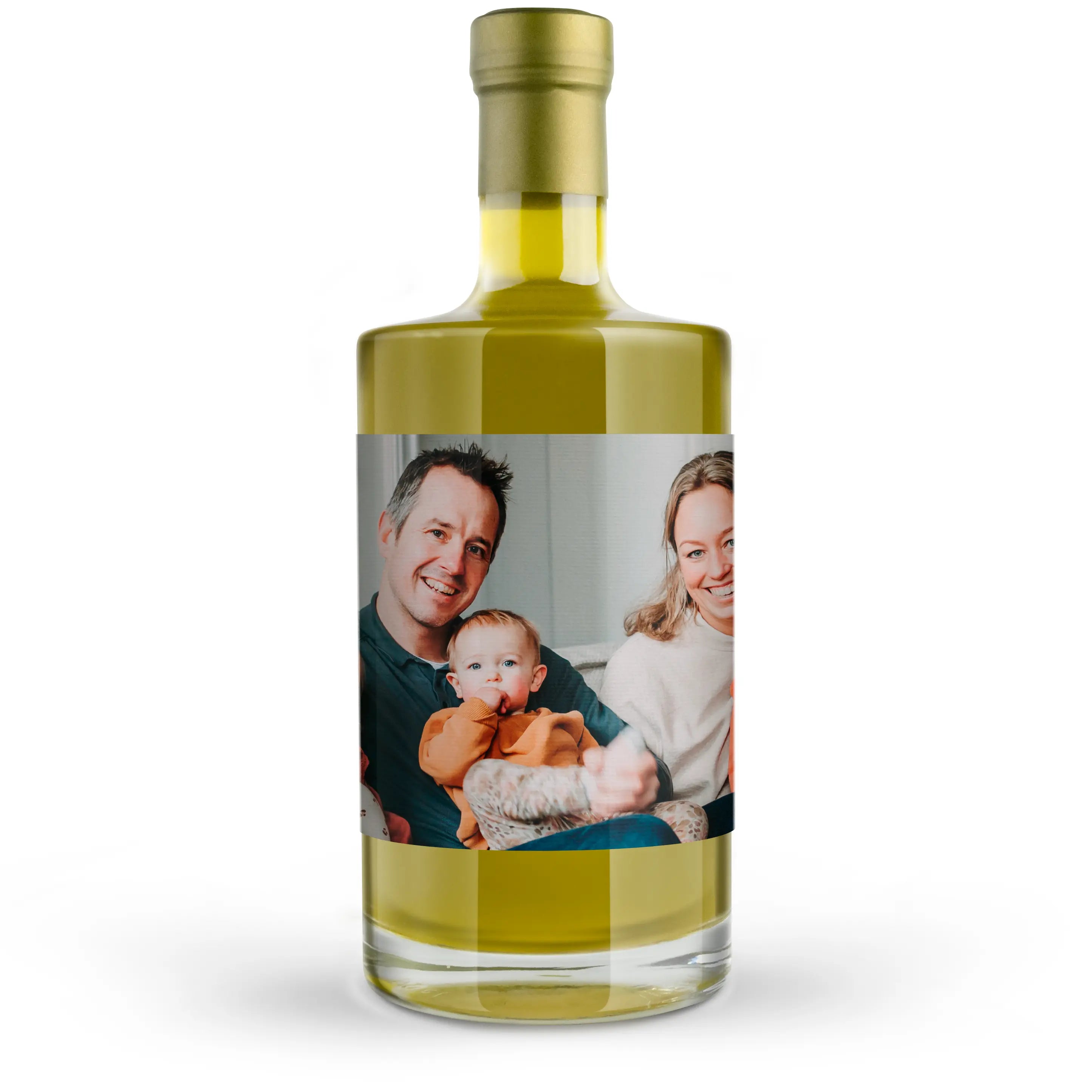 Haftowany szlafrok dziecięcy - 86/92 - Piaskowy