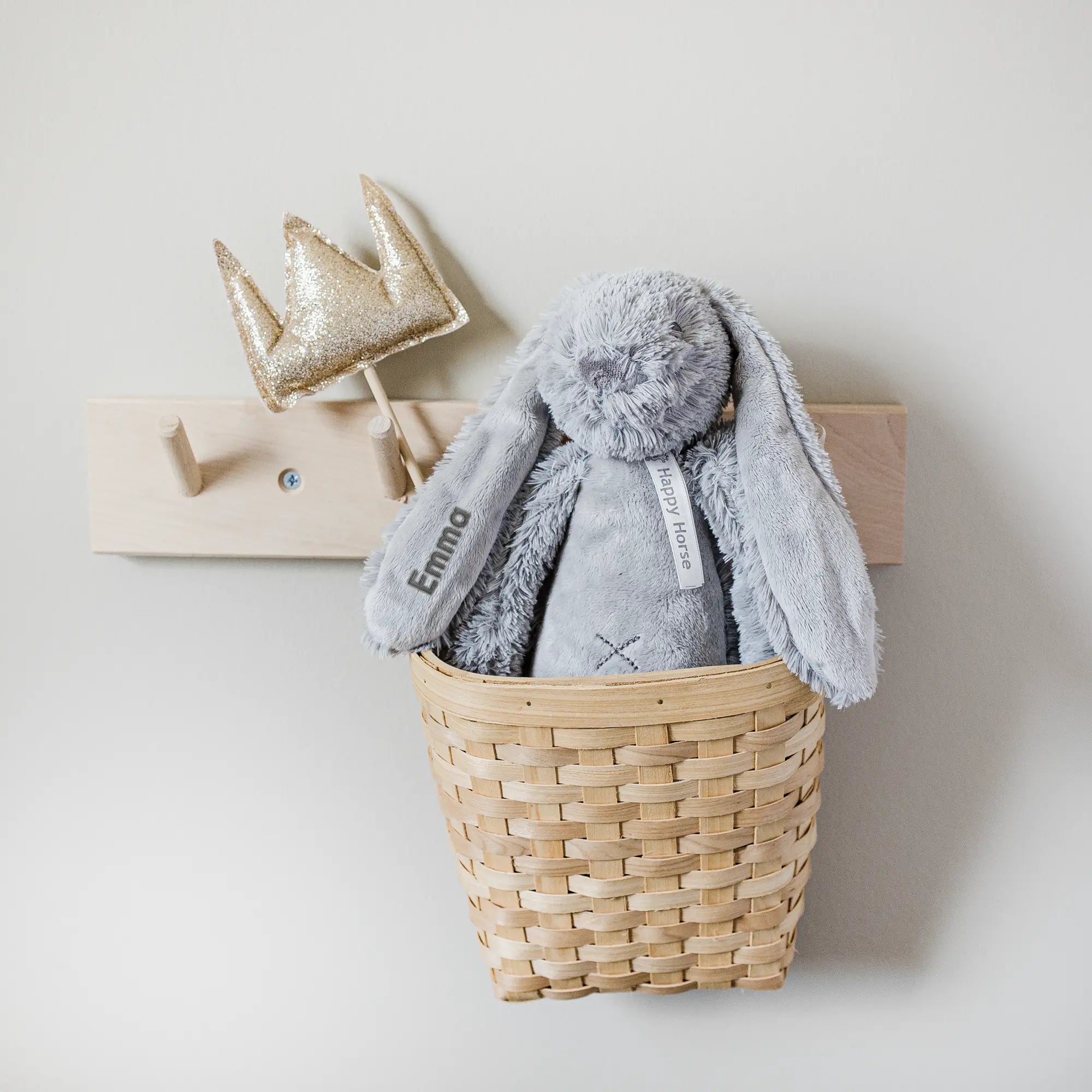 Spersonalizowany Królik Richie - Szary