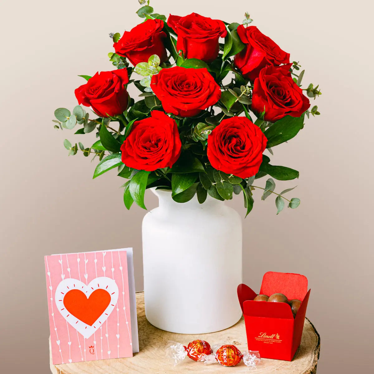 Wibrujące Kwiaty - Czerwone Róże