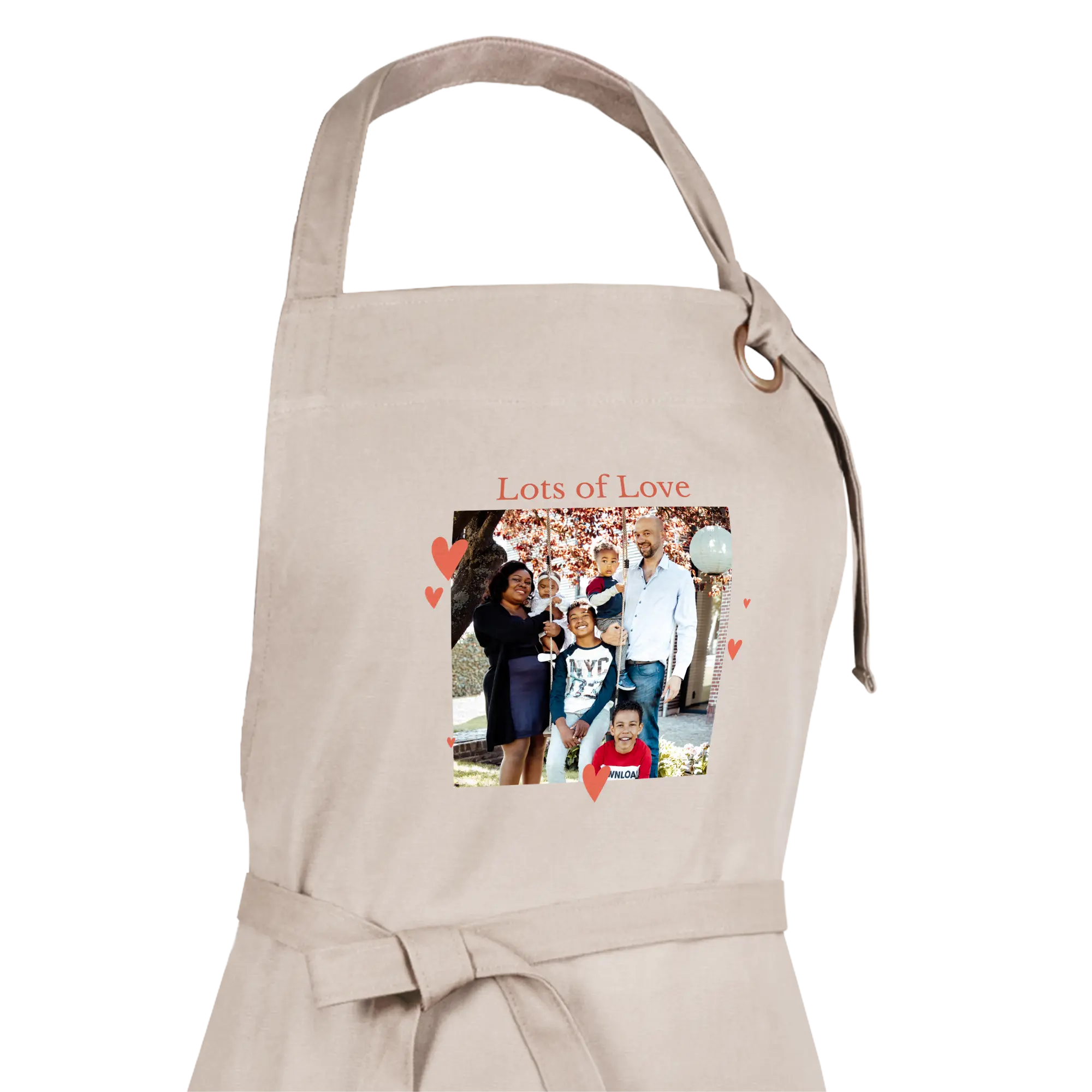 Fartuch kuchenny - Piaskowy