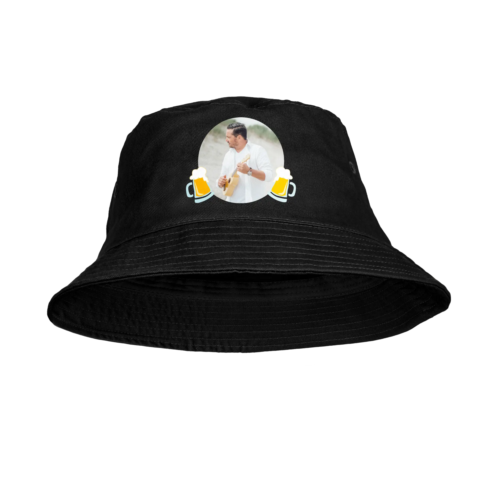 Kapelusz rybacki - czarny