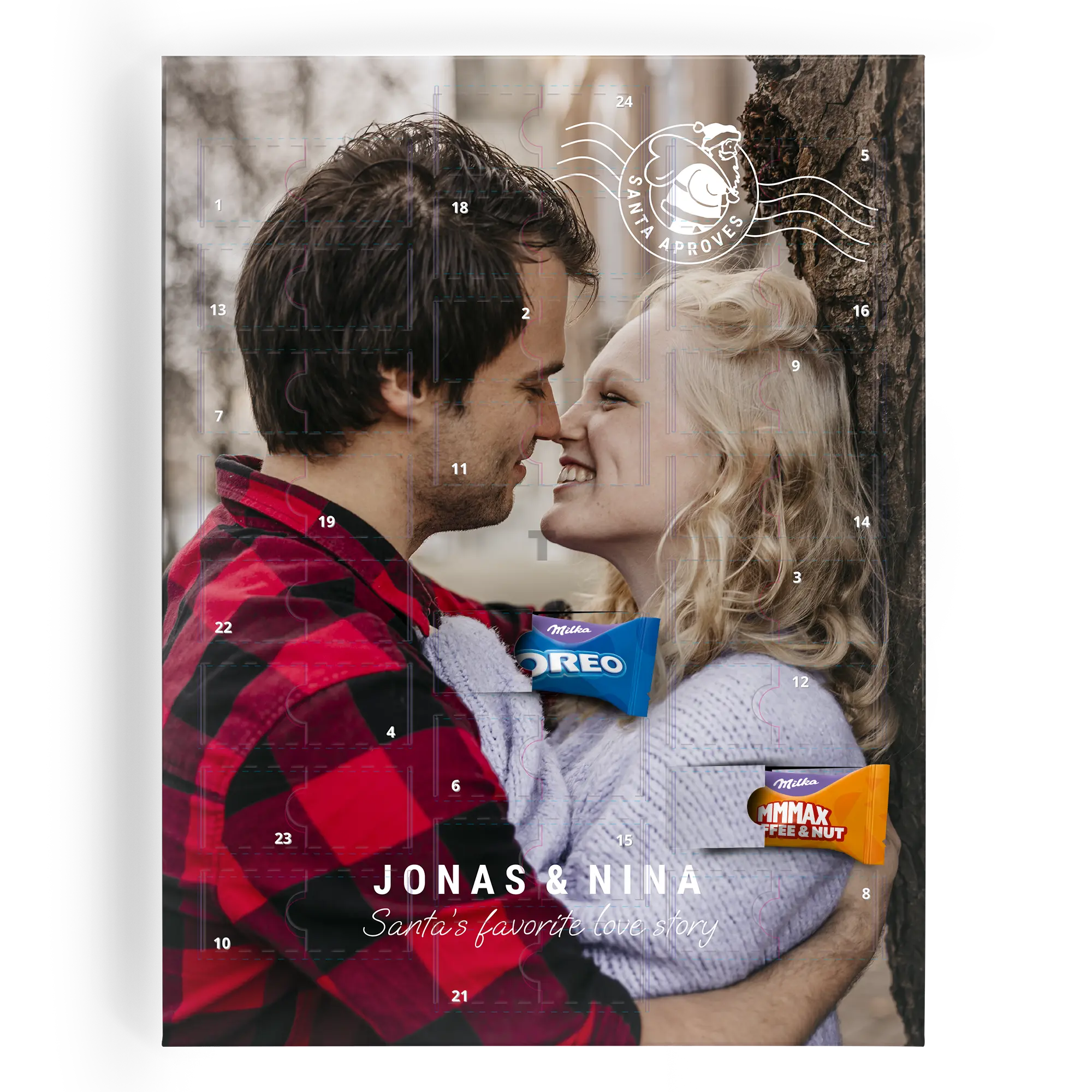 Kalendarz adwentowy Milka Favourites