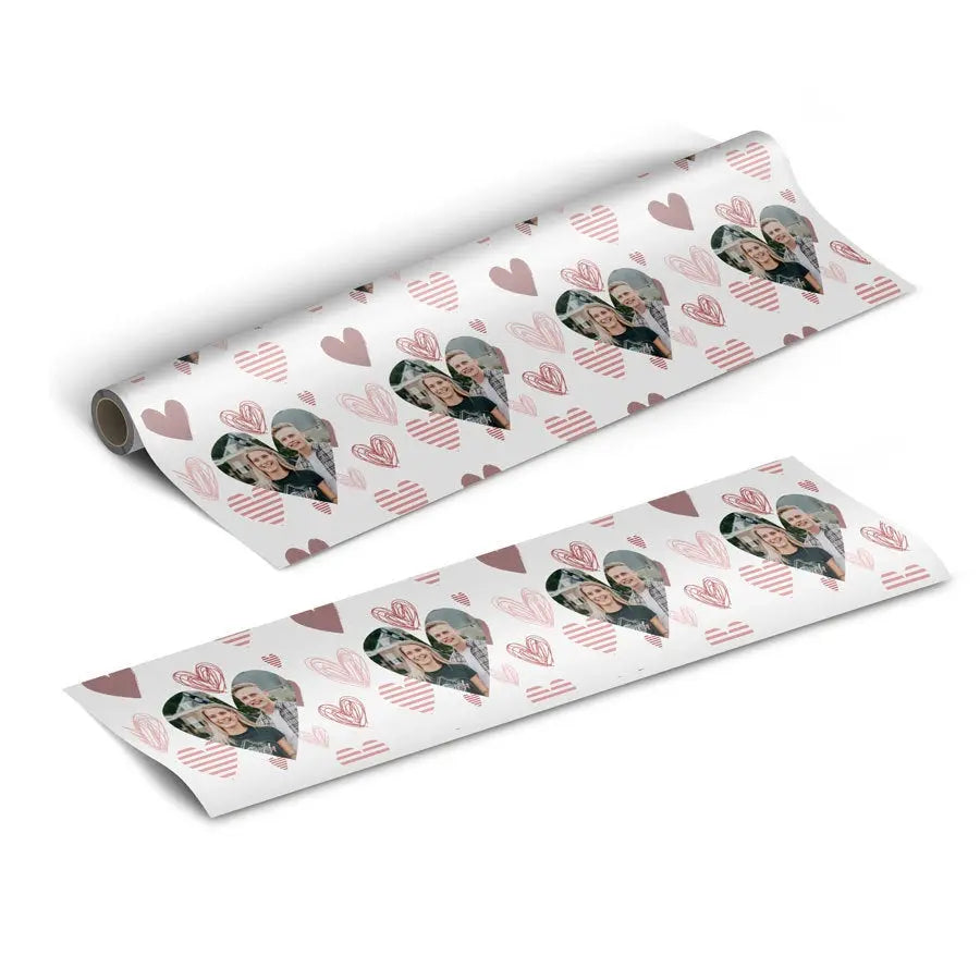 Spersonalizowany papier do pakowania prezentów - SG