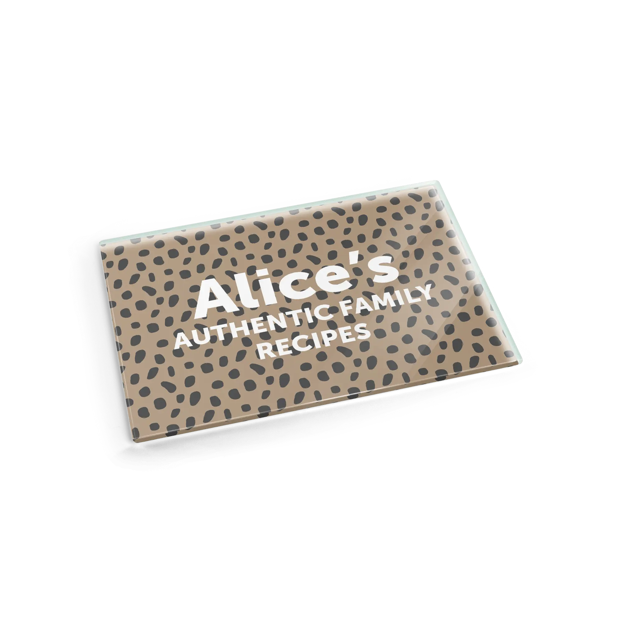 Szklana deska do krojenia ze zdjęciem - M