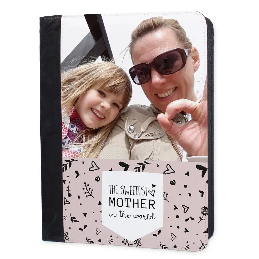 Teczka na notatnik ze zdjęciem A4