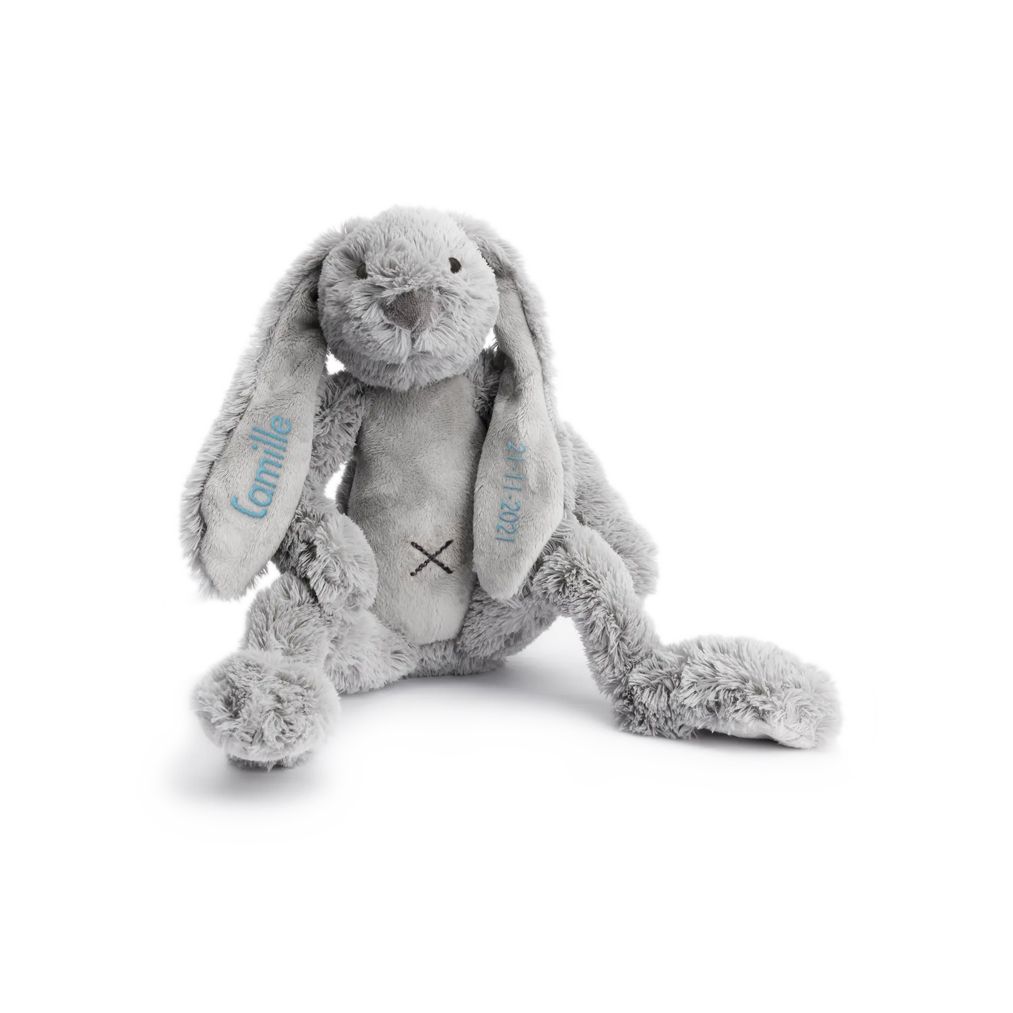 Spersonalizowany Królik Richie - Szary