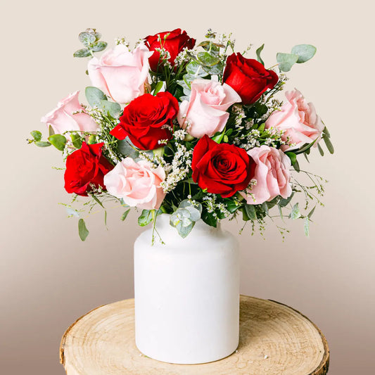 Sweet Love - Red and Pink Roses Flora Queen Flora Queen